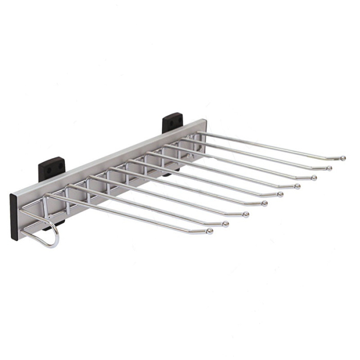 Вешалка для брюк боковая неполного выдвижения левая