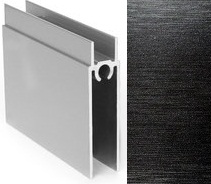 АЛ Черный БРАШ Рамка нижняя 6м