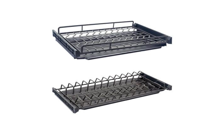 Посудосушитель 2-ур. база 800мм SU07, графит PANDORA BOYARD