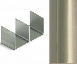 АЛ Шампань ГЛЯНЕЦ верхняя направляющая, анод. 6м МП