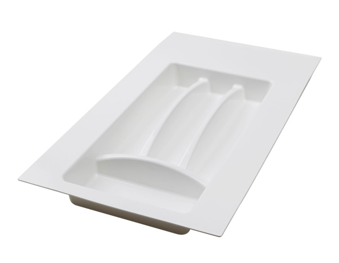 Лоток для ложек и вилок 300 мм белый, Union Plast (Италия)