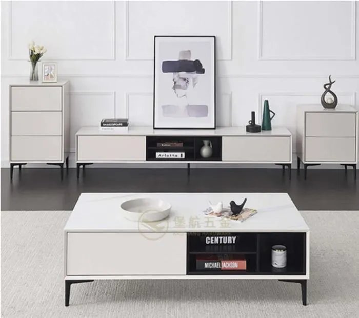 Опора для мебели 320 H-125мм брашированный никель MetaLine (40)