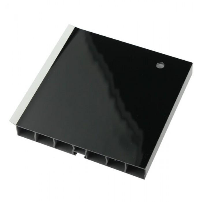 Цоколь Черный Глянец пластиковый h=150мм/4м