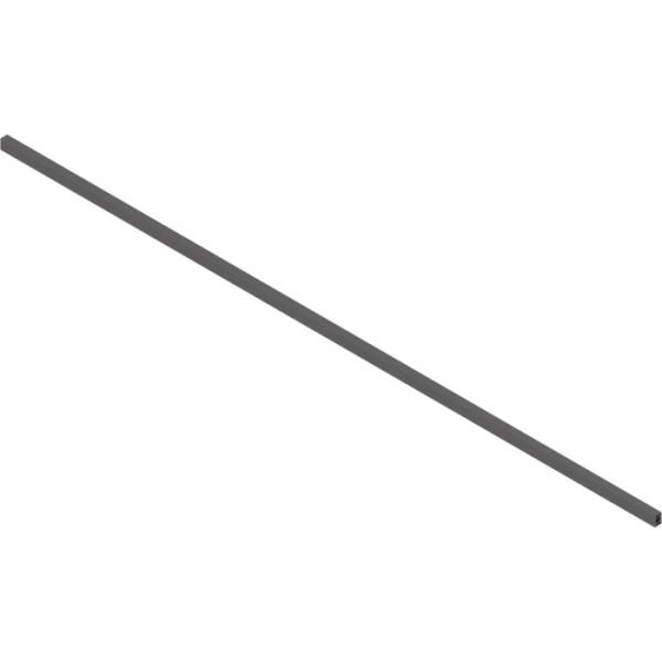 Рейлинг Legrabox ШК 1200мм орион серый под раскрой