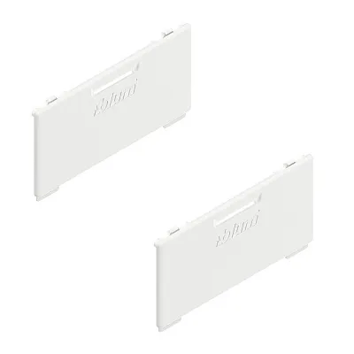 Заглушка внутренняя MERIVOBOX д/царги с логотипом ZA4.5400 белый шелк BLUM