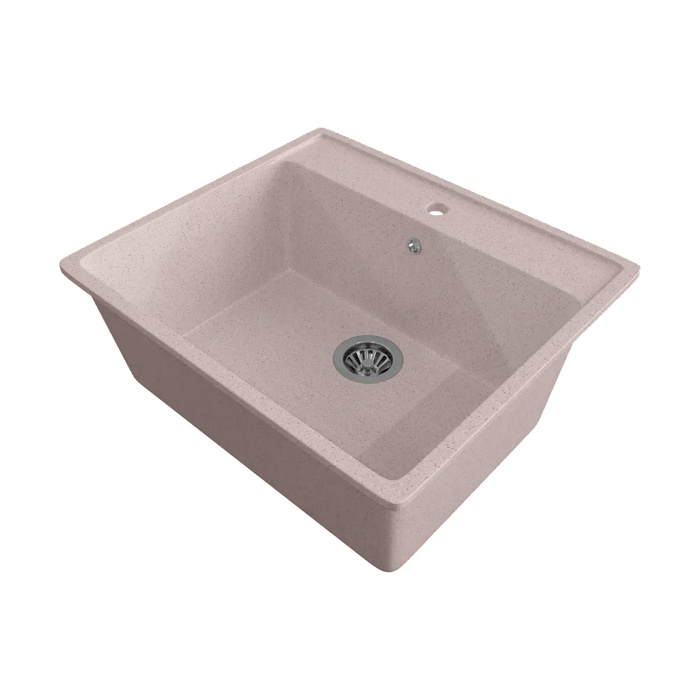 Мойка 555*495 прямоугольная ДЕНЕБ Солнечный ветер гл сифон