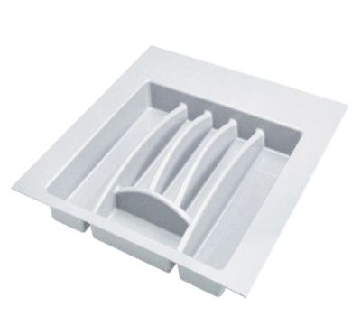 Лоток для ложек и вилок 500 мм белый, Union Plast (Италия)
