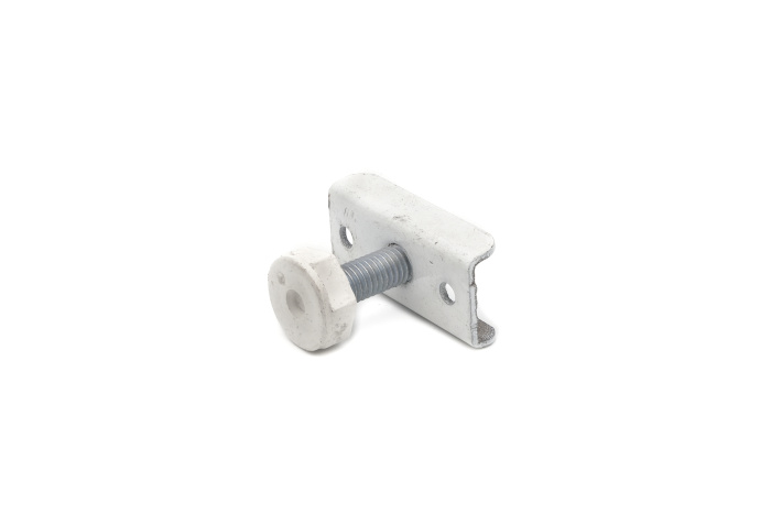 Ножка для корпусной мебели М8 (белая), пр-во Россия