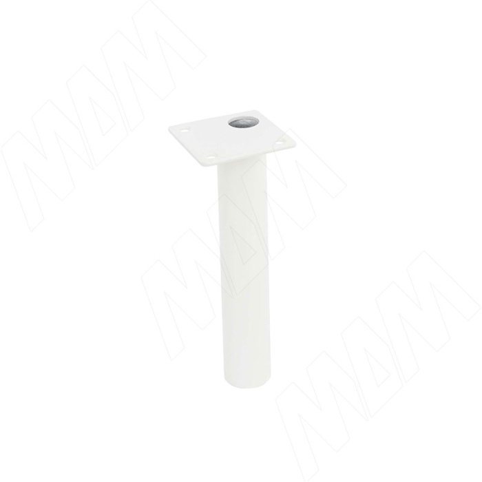 Опора для мебели Н150+10мм белый матовый