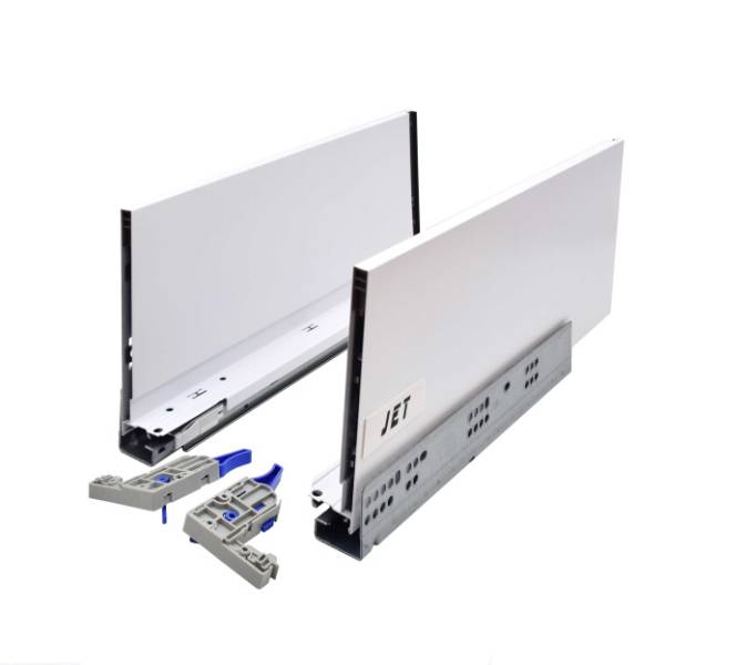 Ящик JETBOX ULTRA Н-170 с дов.полн. выдв. 350мм белый JET