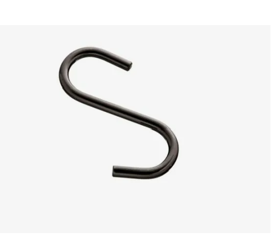 Крючок для рейлинга малый антрацит 0605124