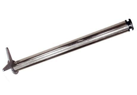 Опора 710мм,D=60мм усовое крепление матовый хром, Китай