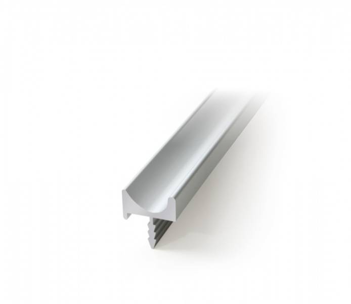 Ручка-профиль 004SC  врезная (сатиновый хром) 3м, BOYARD (10)