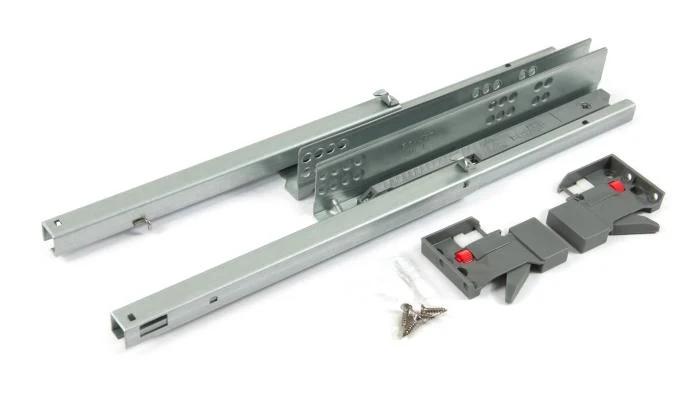 Направляющие скрытый монтаж неполного выдвижения 300мм для плиты 16-19 мм BOYARD DB8982Zn/300 