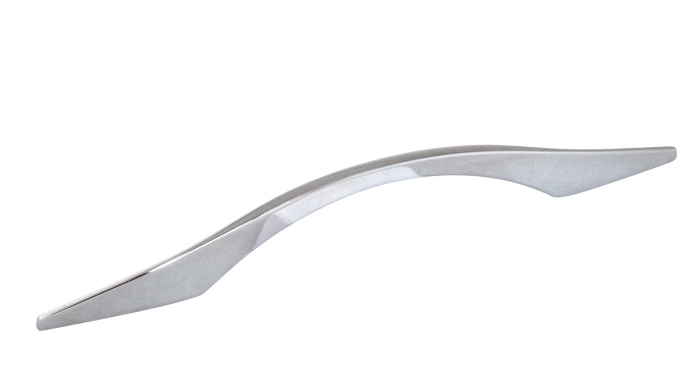 156CP Ручка-скоба мебельная 128/160мм, хром JET