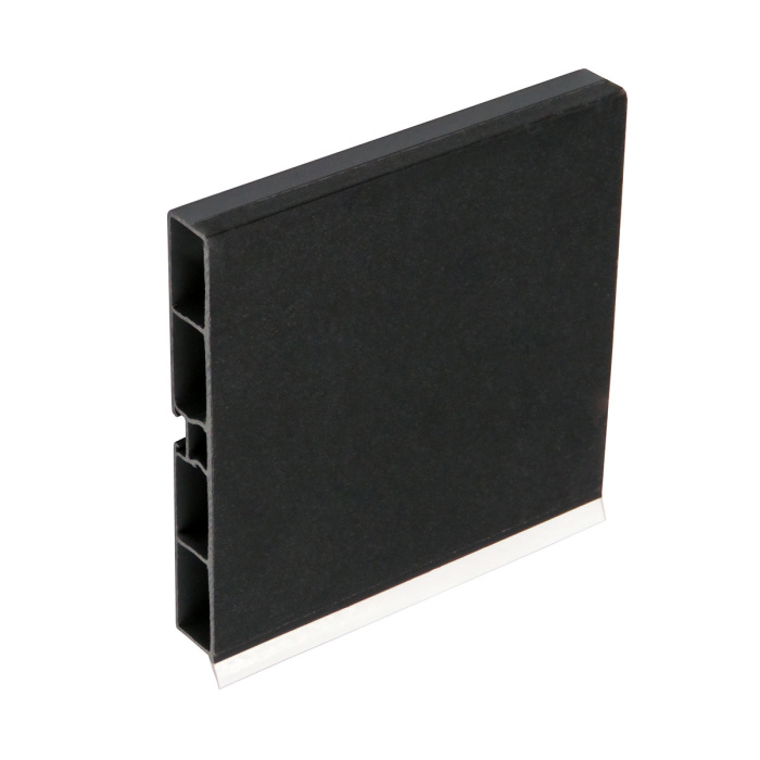 Цоколь Черный Матовый пластиковый h=100мм/4м