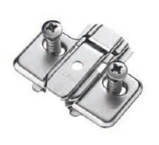 Монтажная планка петли T-type F2 мм крест. с винтами 6,3х15 мм