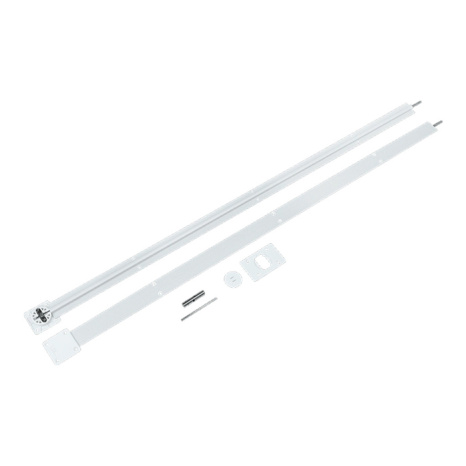 Выпрямитель фасада врезной LINER 02 1000-2700 мм белый AQ 