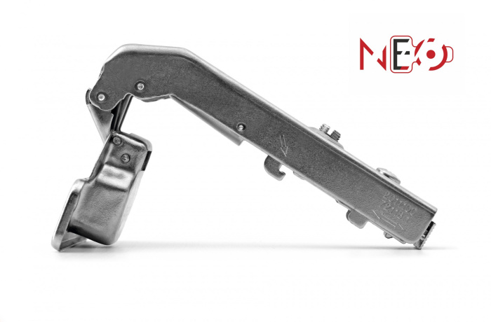 Петля накладная для фальшпанелей с доводчиком 90* Clip-on 74202 б/планки NEO BOYARD