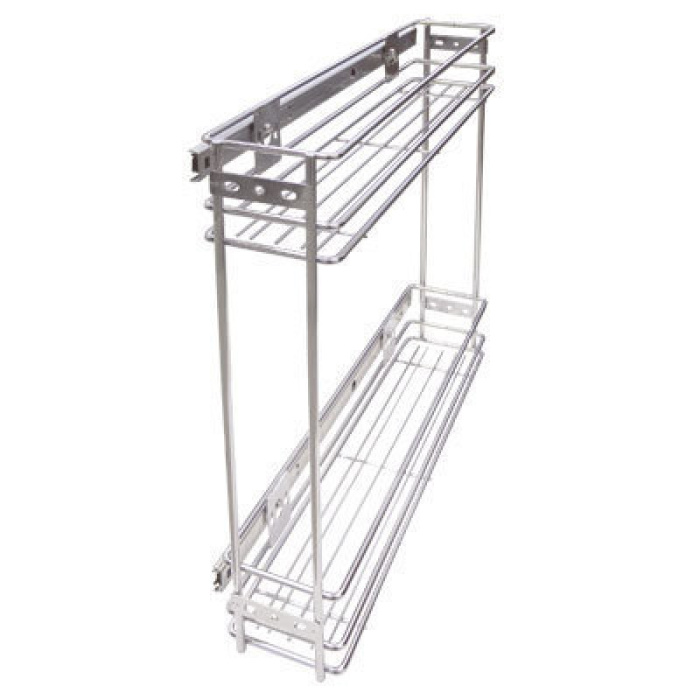 Корзина 150 боков. крепл. 2-х ярусн. напр. неполн. выдв.без довод. BOYARD