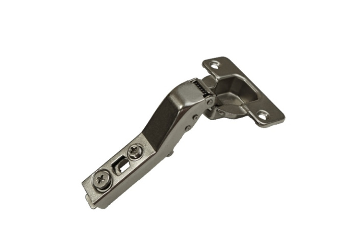 Петля угловая с доводчиком 30* Clip-On 801A б/планки JETLine