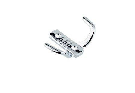 204К CP Крючок хром перфорированный Китай (40)