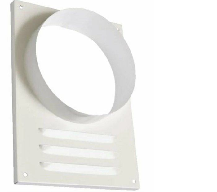 Вентиляционная решетка d-150 круг (белый)