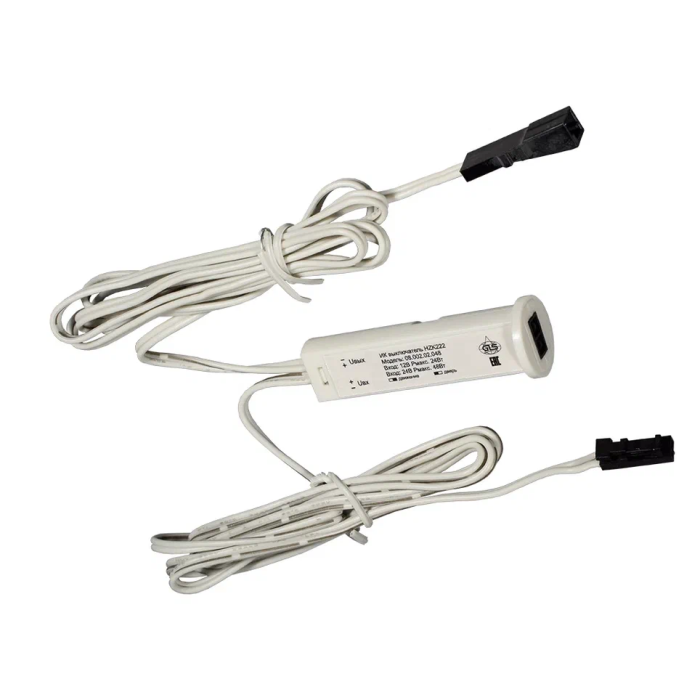 Выключатель врезной ИК HZK222 12/24W - 24V/48W (взмах /преграда) 