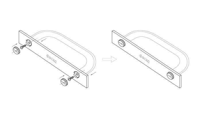 Заглушки для винтов декоративные 001AB BOYARD (200)