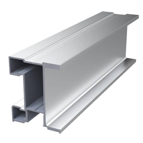 АЛ Черный муар вертикальный профиль "I" Felix 5,4м