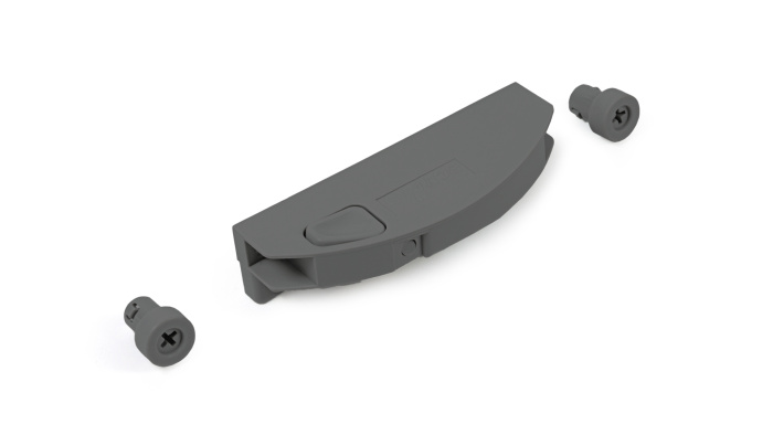 Держатель внутреннего выдвижного ящика СТАРТ, графит BOYARD