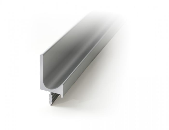 Ручка-профиль 003SC  врезная (сатиновый хром) 3м, BOYARD