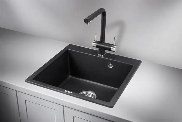 Мойка 510*505 Granula 5102 кварц ЧЕРНЫЙ