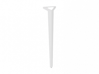 Опора 720мм для столешницы Бета белая регулируемая, пр-во Россия