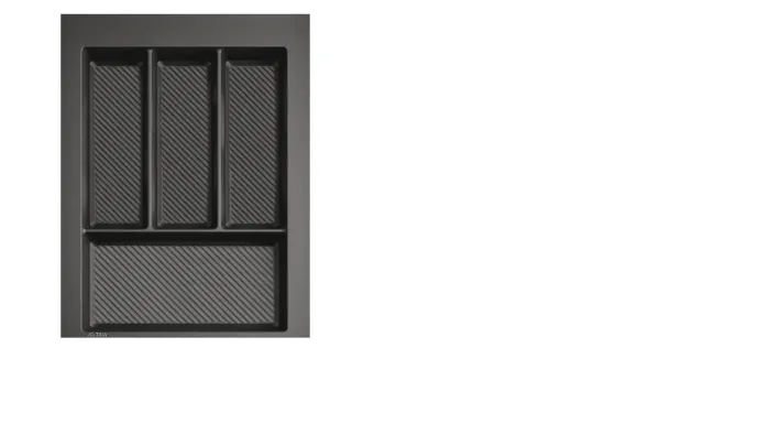 Лоток для ложек и вилок 400 мм AQ TRAY графит