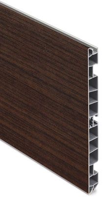 Цоколь Венге пластиковый h=100мм/4м SCLIM