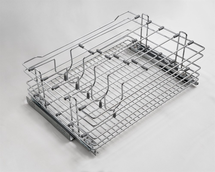 Корзина 600 д/хранения сковородок и крышек напр. Boyard с дов, хром