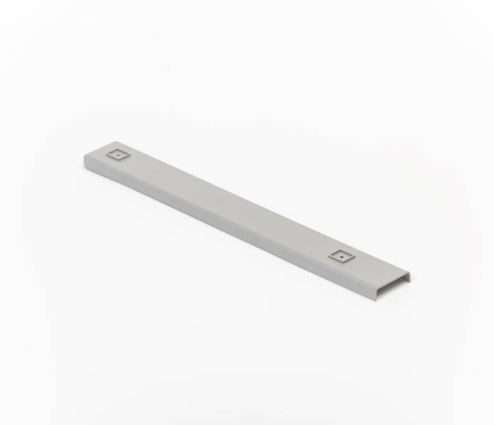 Крышка для шариковых направляющих 450 мм белая