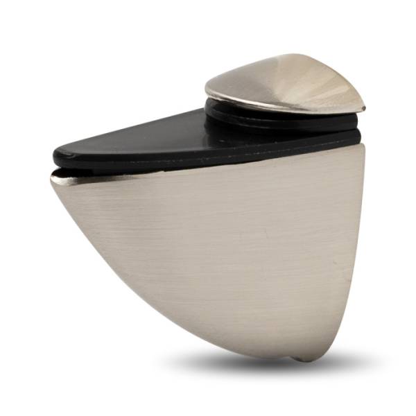 Полкодержатель 304 большой декорат, никель CAIMAN JET