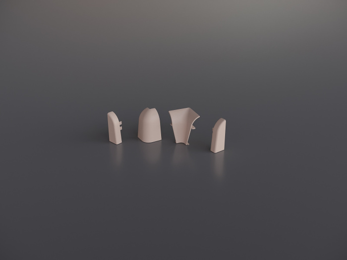 Комплект для плинтуса TwinС 04/Pink