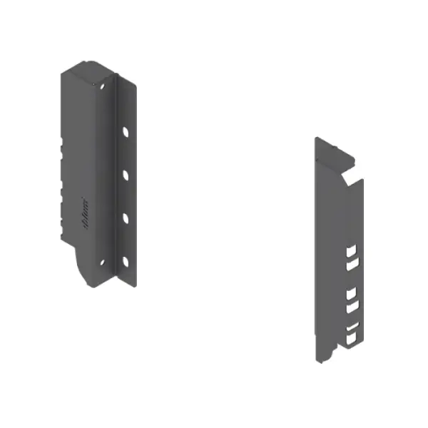 Держатель задней стенки из ДСП TANDEMBOX Н=167мм (C) левый серый орион Z30C000S HO-R L BLUM