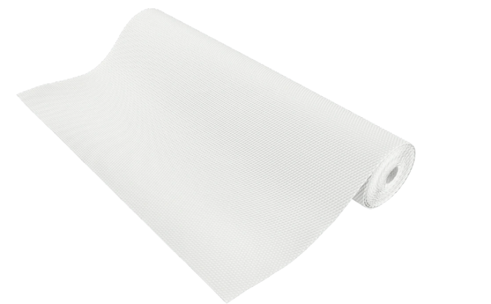 Коврик противоскользящий 485x5000 белый AQ FLATMAT