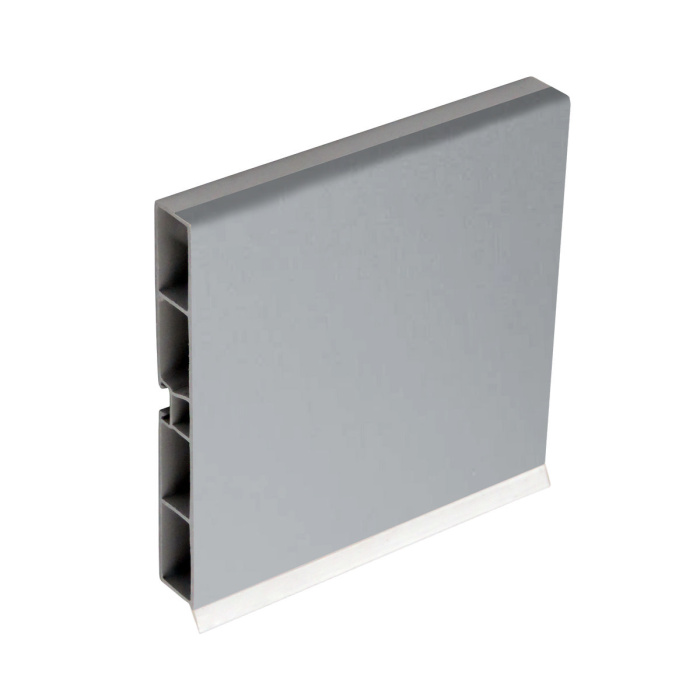 Цоколь Алюминий пластиковый h=100мм/4м