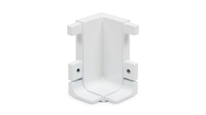 Уголок внутренний 90* для L-образного GOLA профиля, белый BOYARD