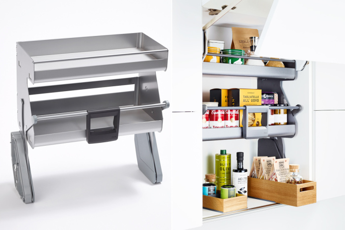 Полка выдвижная Ай мув 2 полки, 600мм, Комплект, ТИТАН, KESSEBOHMER