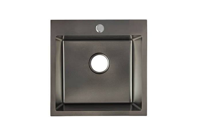 Мойка 500*500*220мм (3мм толщ) Графит Браш ПРЕМИАЛ