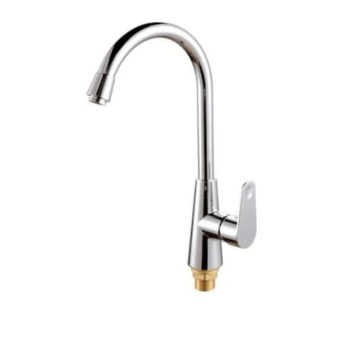 Смеситель для кухни с высоким изливом POTATO Хром