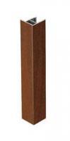 Заглушка цоколя Грецкий Орех Н150мм SCLIM