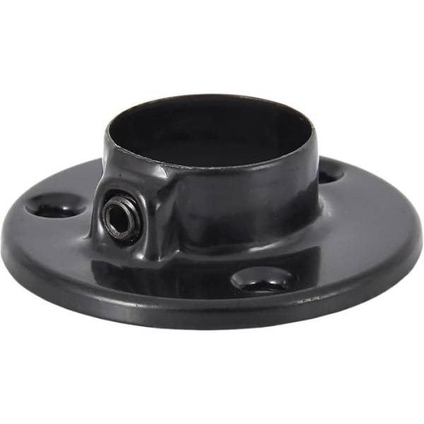 Фланец для трубы 25мм черный