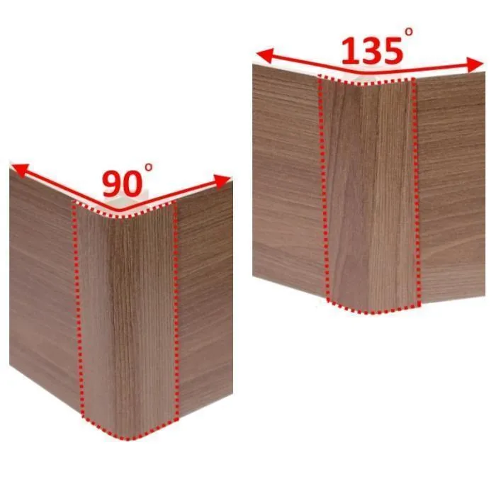 Угол для цоколя 90гр Латте Н100мм(пр-во Россия)